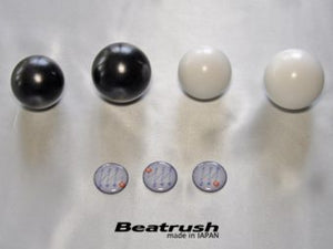 LAILE BEATRUSH JURACON® GEAR KNOB TYPE Q M12x1 25P Φ45MM WHITE A91212W-Q45