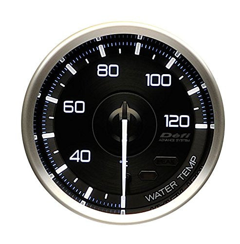 Defi Gauge Meter Advance A1 Water Temperature Meter (20 to 120 degrees C)  60mm  DF15301