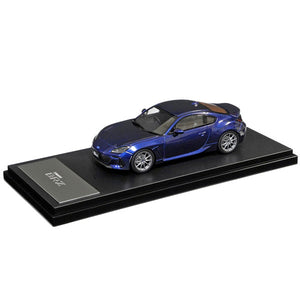 STI 1/43 SUBARU BRZ S 2021 SAPPHIRE BLUE PEARL FHIA21001406