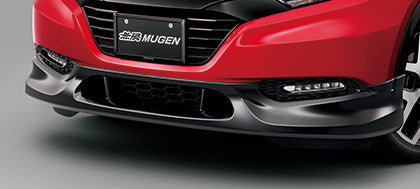 MUGEN Front Under Spoiler Crystal Black Pearl  For VEZEL HR-V RU1 RU2 RU3 RU4 71110-XMRB-K0S0-CB