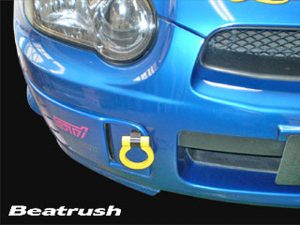 LAILE BEATRUSH FRONT TOW HOOK RED For SUBARU IMPREZA WRX GDB GDA S106016TF-FSA