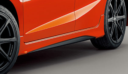 MUGEN Side Spoiler Tinted silver metallic  For FIT JAZZ GK3 GK4 GK5 GK6 GP5 GP6 70219-XMK-K0S0-TS - Black Hawk Japan