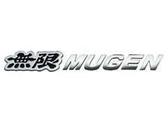 MUGEN BLACK METAL LOGO EMBLEM  For UNIVERSAL FITTING 90000-YZ8-DV63-BK