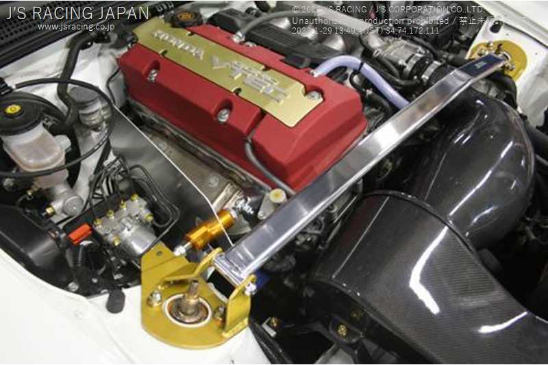 J'S RACING HEAT SHIELD PLATE FOR TORQUE DAMPER FOR HONDA S2000 AP1 2 F20C F22C ETA-S1