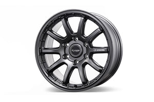 JAOS TRIBECROSS 17x8.0J 20 6H139.7 MATT GUN METALLIC WHEEL FOR TOYOTA LAND CRUISER PRADO 150 B952780MGM