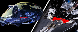 TANABE FLOOR BRACE FRONT FOR HONDA CIVIC FK7 FK8 RRFK8UB-FM