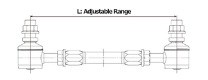 TEIN ADJ SWAY BAR LINK ROD M12x1.25 200-260 FOR  SPS23-R5914-M12-4
