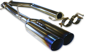 REINHARD DUAL MUFFLER SEMI TITANIUM EXHAUST FOR TOYOTA MARK II CHASER CRESTA JZX81TB 1JZ-GTE RH-1121TI