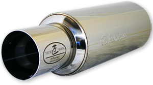 REINHARD CANNONBALL MUFFLER STAINLESS EXHAUST FOR SUBARU IMPREZA GC8 GF8 GC6 GF6 NA EJ20 18 RH-722