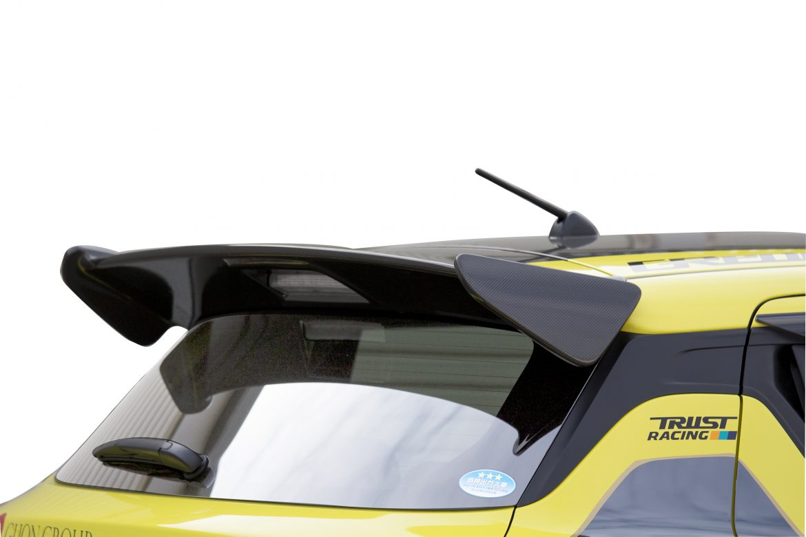 GREDDY AERO KIT REAR WING SPOILER CARBON FOR SUZUKI SWIFT SPORT ZC33S 17091023