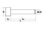 KAKIMOTO RACING INNER SILENCER GT1.0Z  ZIS011